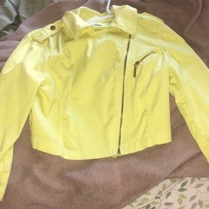 Neon yellow jacket